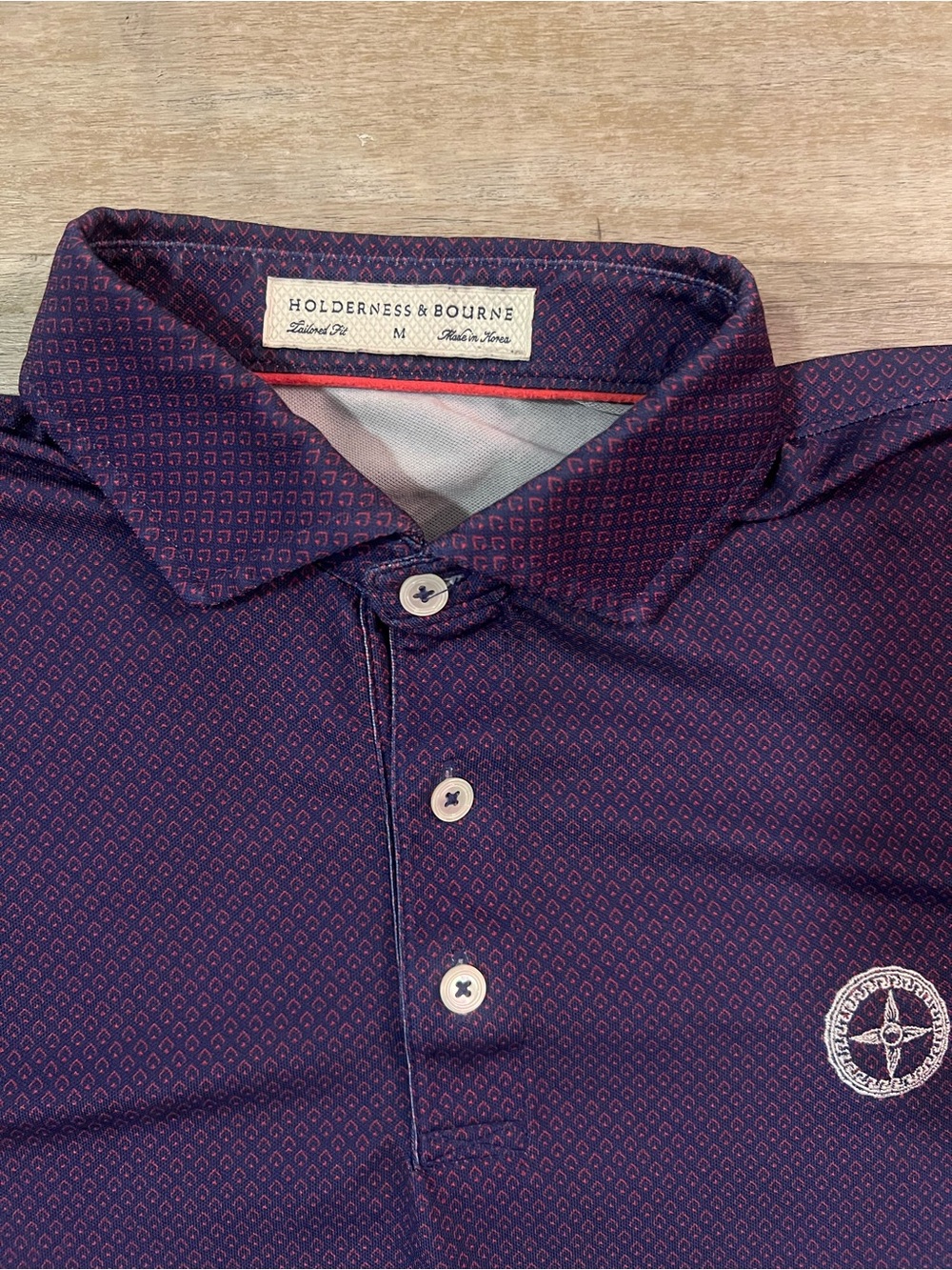 Olympia Fields Country Club Holderness & Bourne The Maxwell Medium Golf Polo